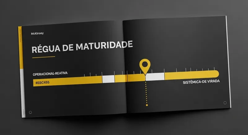 Régua de Maturidade: exemplo de entregável do TWIST Score